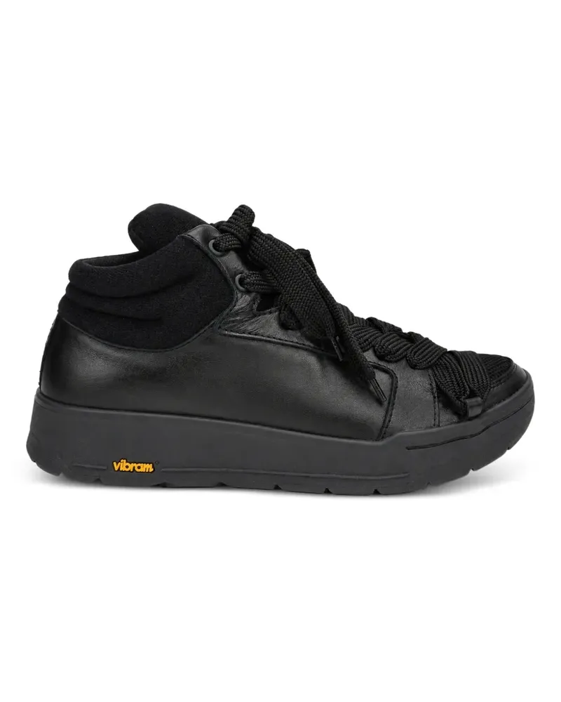 Yohji Yamamoto Sneakers mit Schnürung - Schwarz Schwarz