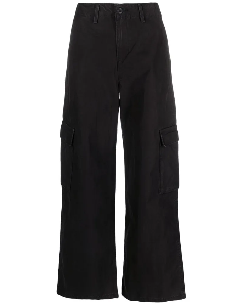 Levi's Jacke mit aufgesetzten Taschen - Schwarz Schwarz