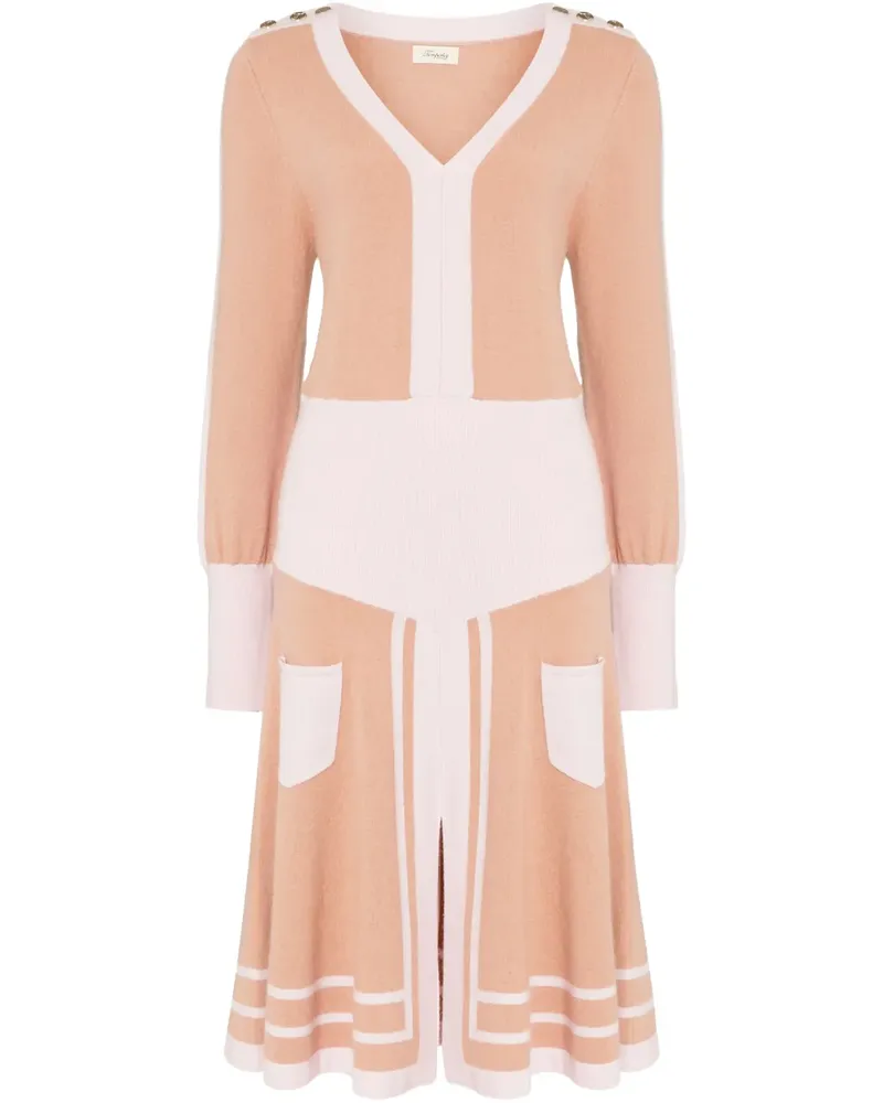 Temperley London Gestricktes Bretton Midikleid - Rosa Rosa