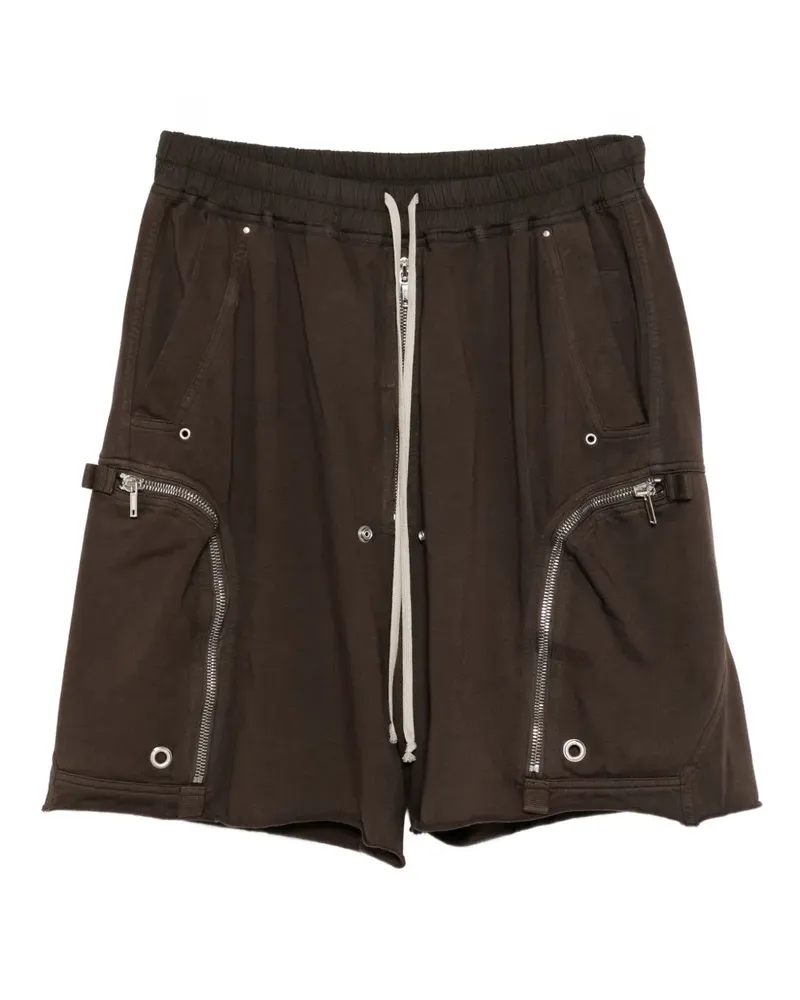 DRKSHDW by Rick Owens Shorts mit Ösendetail - Braun Braun