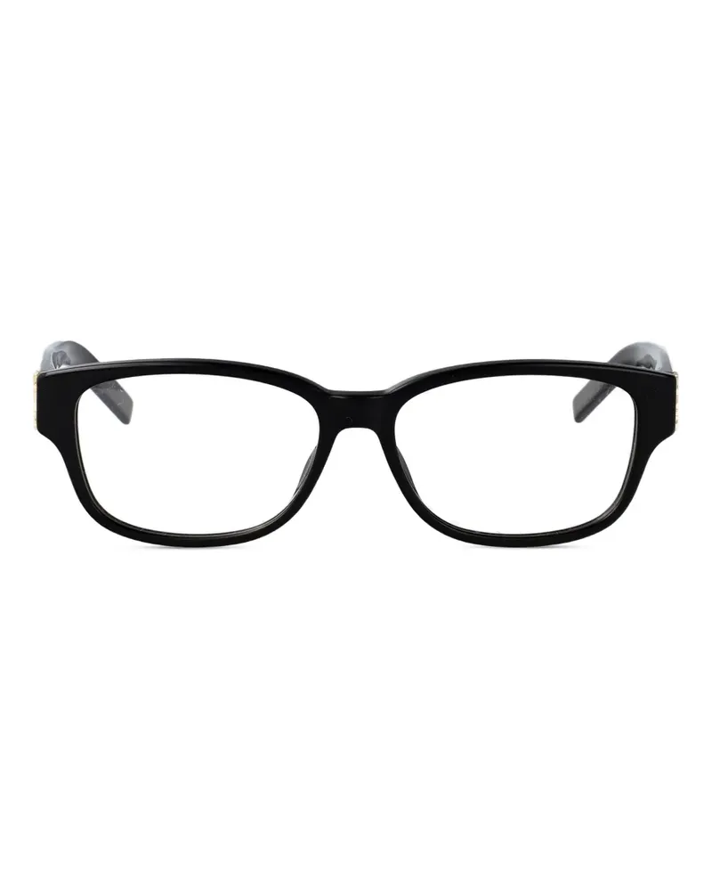 Saint Laurent Brille mit eckigem Gestell - Schwarz Schwarz