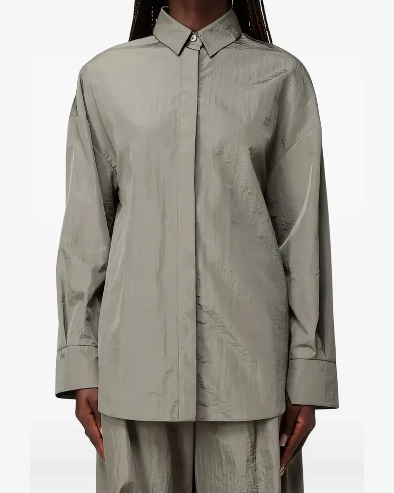 Max Mara Platani shirt - Grau Grau