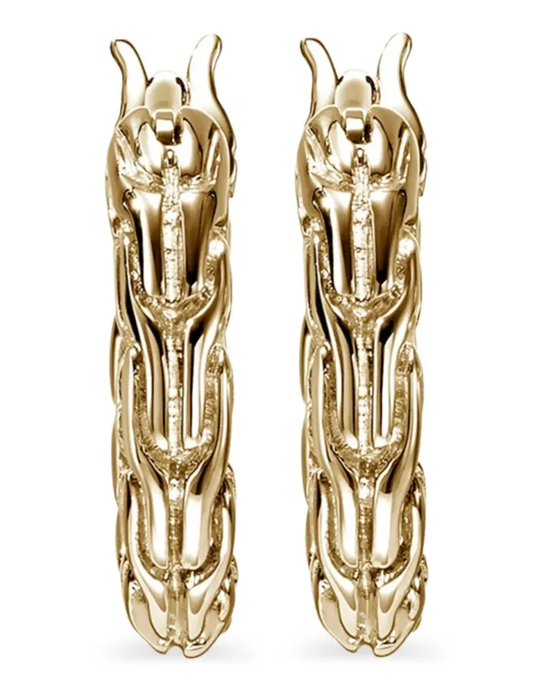 John Hardy 14kt Gelbgoldcreolen Gold