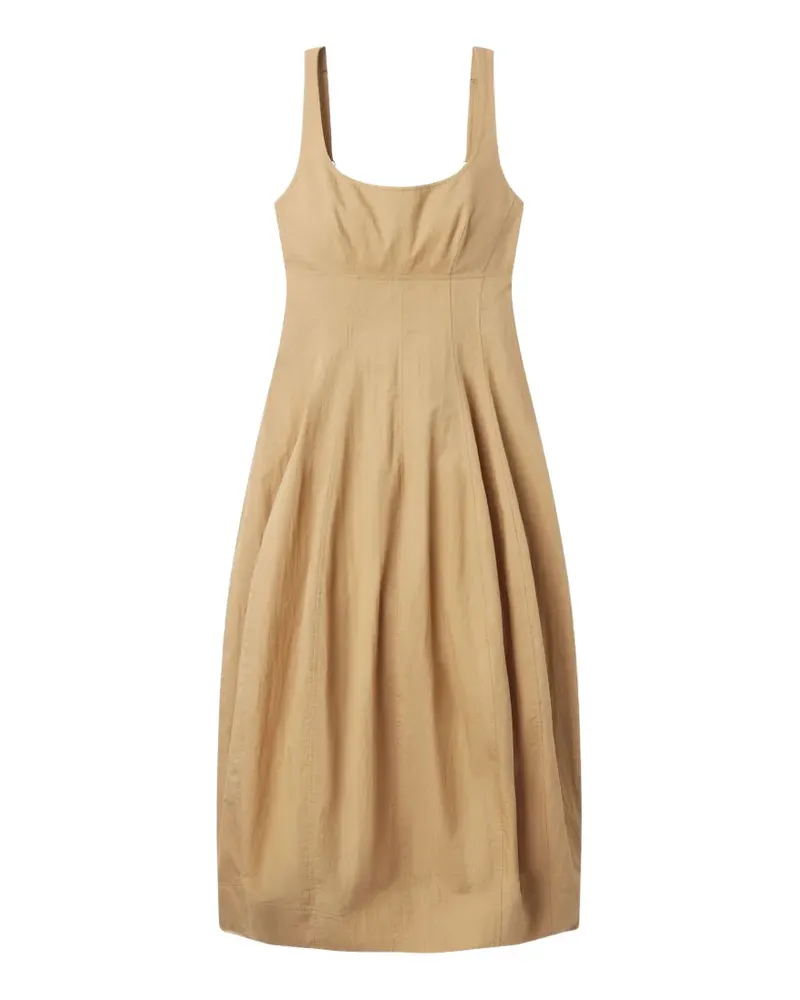 A.L.C. Nina pleated dress - Nude Nude