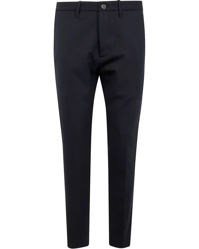 nine:inthe:morning Hose mit Logo-Patch - Blau Blau