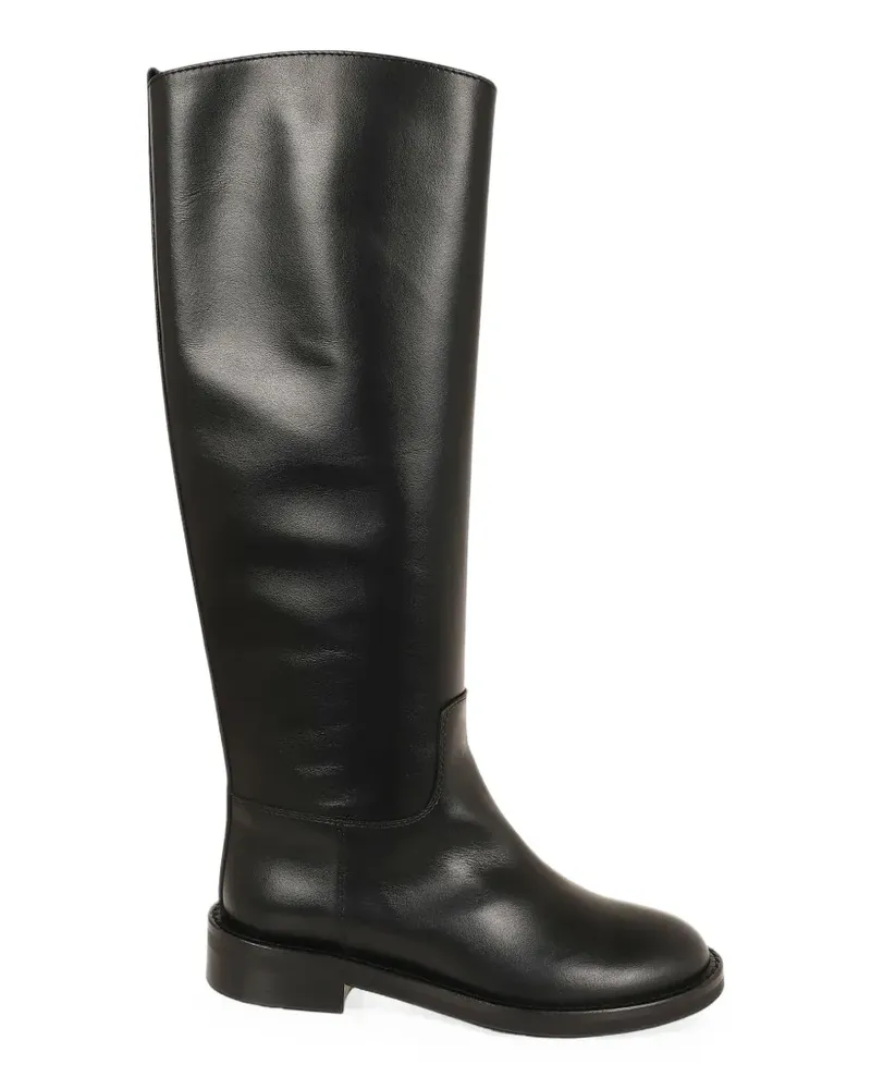 Via Roma 15 Kniehohe Stiefel - Schwarz Schwarz