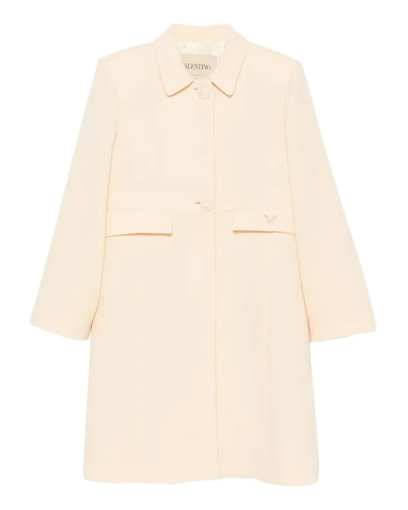 Valentino Garavani Mantel mit VLogo - Nude Nude
