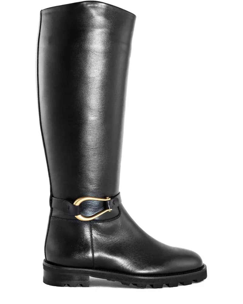 FESTA Milano Kniehohe Stiefel - Schwarz Schwarz
