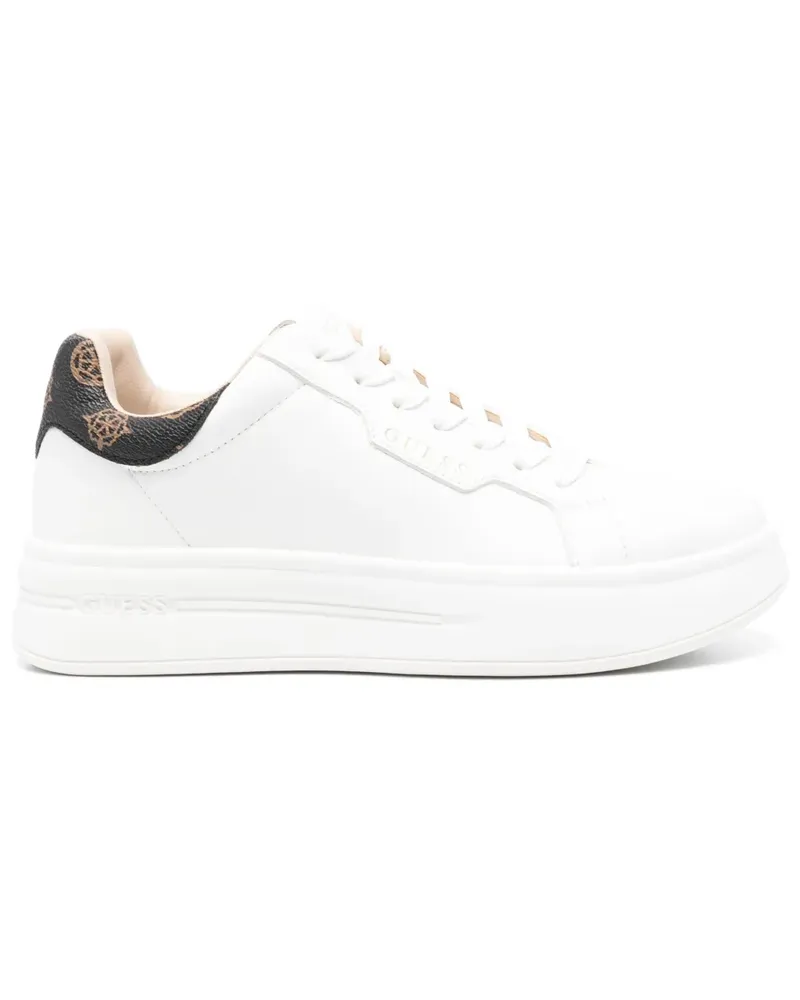 Guess Sneakers aus Leder - Weiß Weiß