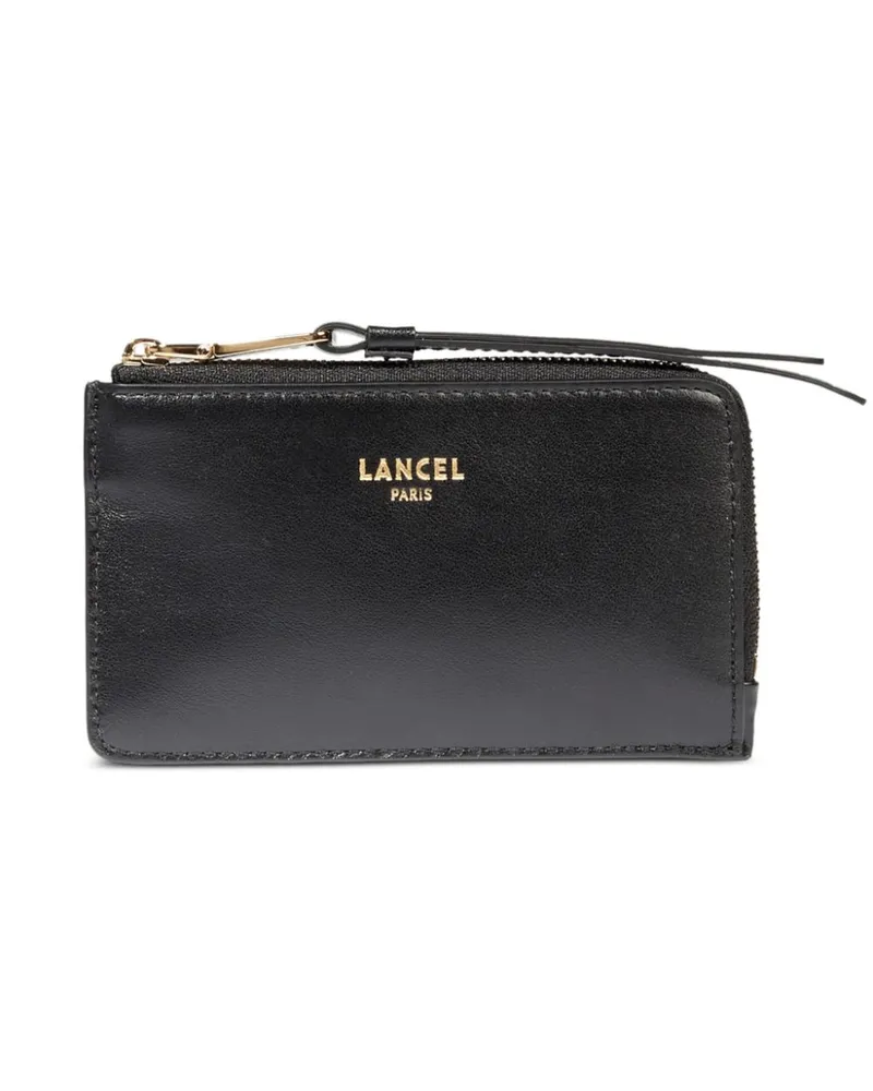 Lancel Portemonnaie mit Reißverschluss - Schwarz Schwarz