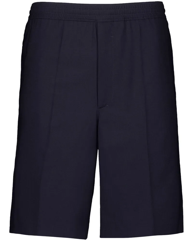 Givenchy Bermudas aus Woll-Popeline - Blau Blau