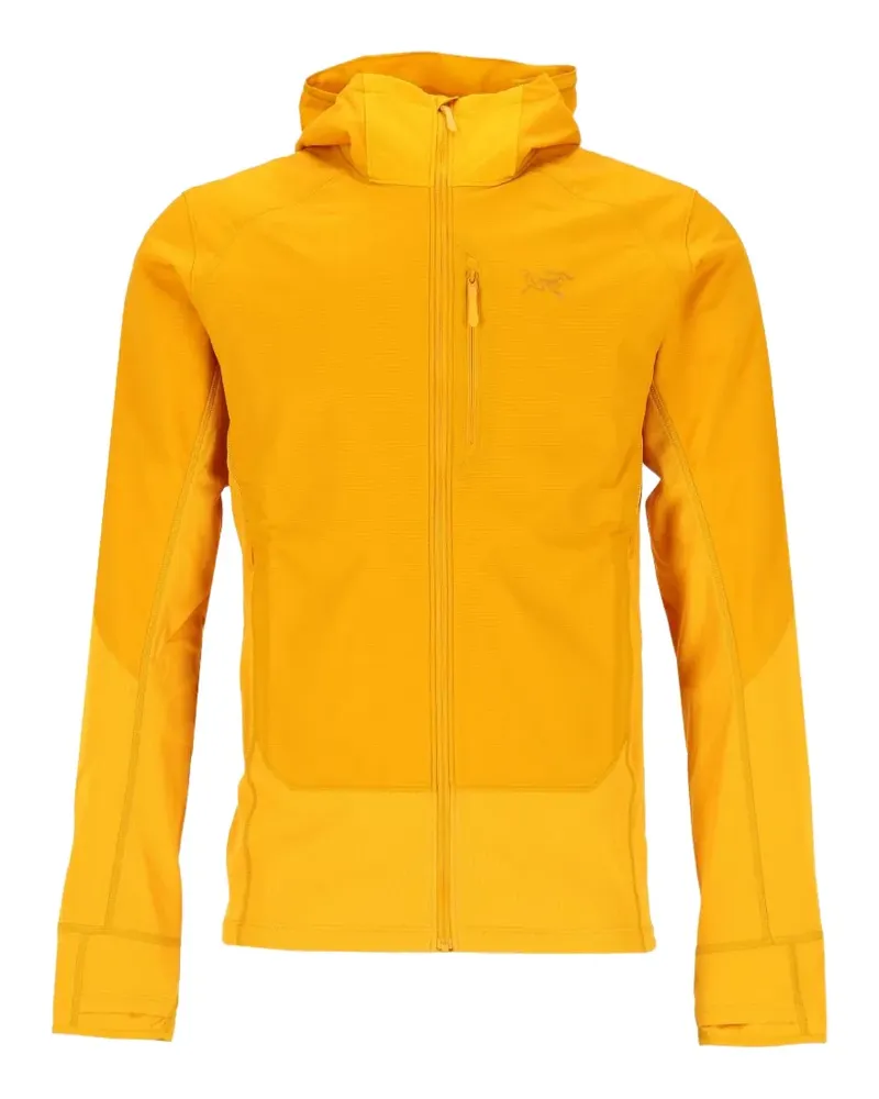 Arc'teryx Delta Hybrid Kapuzenjacke mit Reißverschluss - Gelb Gelb