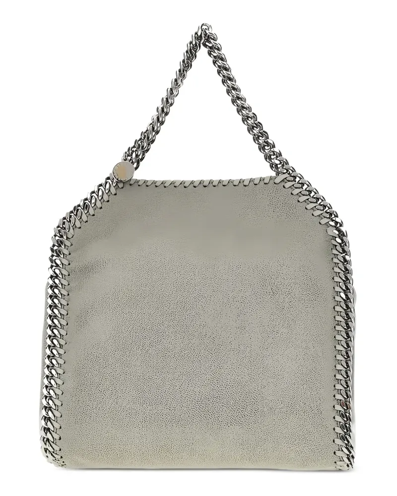 Stella McCartney Mini Falabella Tote Bag mit Kettenborten - Grau Grau