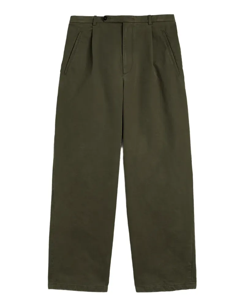 Jil Sander Hose aus Baumwolle - Grün Grün