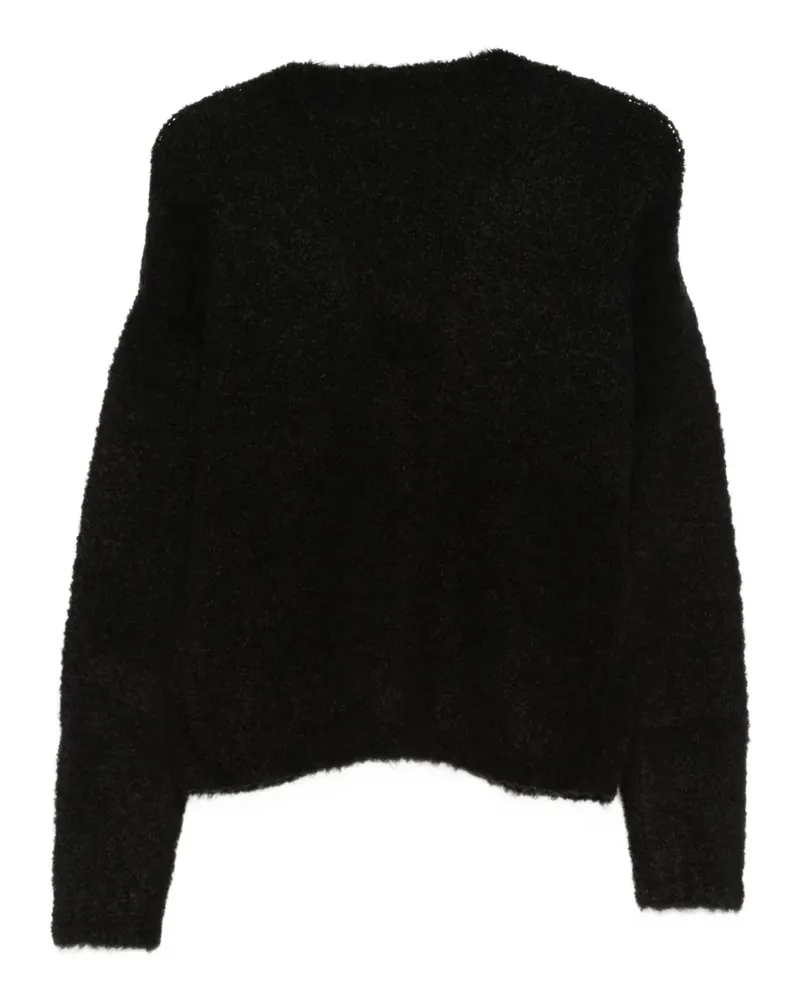 Patrizia Pepe Langärmeliger Pullover - Schwarz Schwarz