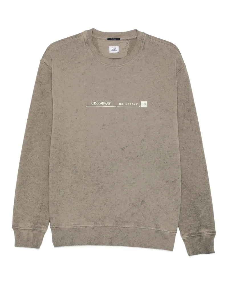 C.P. Company logo-print sweatshirt - Grau Grau