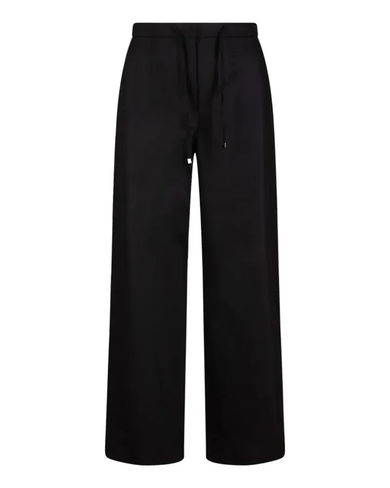 Max Mara Hose mit Kordelzug - Schwarz Schwarz