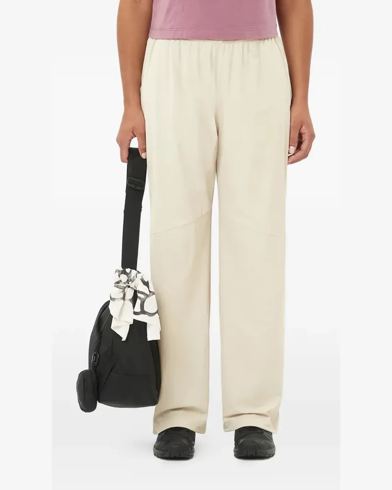 Salomon Wayfarer Ease elasticated panelled track pants - Nude Nude