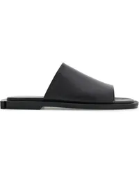 Ferragamo Mules mit Gancini-Absatz Schwarz