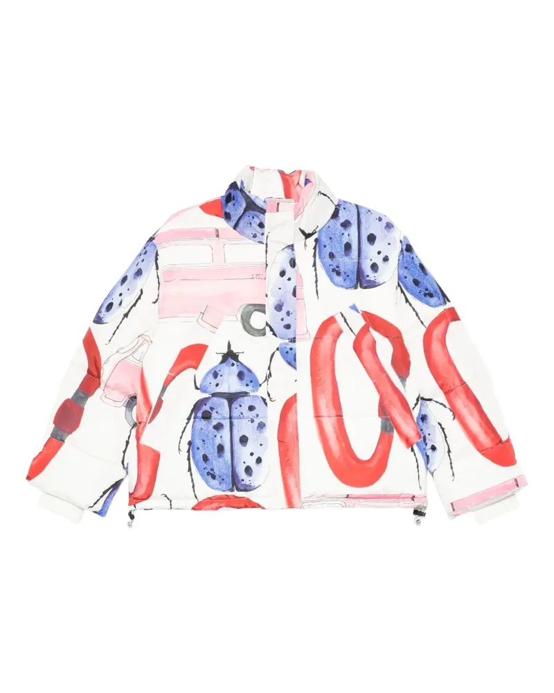 Stine Goya beetle-print jacket - Weiß Weiß