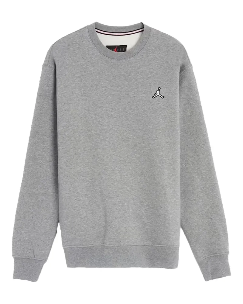 Jordan Brooklyn Fleece Heather Grey Sweatshirt - Grau Grau
