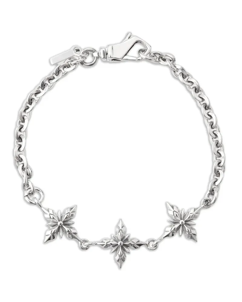Emanuele Bicocchi Stella Ventis chain bracelet - Silber Silber