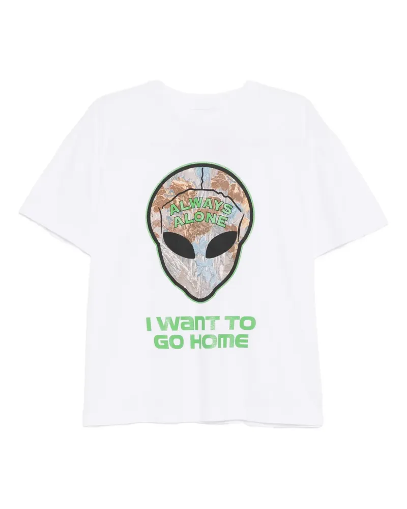 Anti Social Social Club Redneck Alien T-shirt - Weiß Weiß