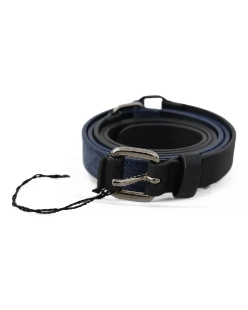 CoSTUME NATIONAL reversible textured-finish belt - Schwarz Schwarz