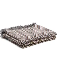 Missoni Home Decke mit Zickzackmuster Nude