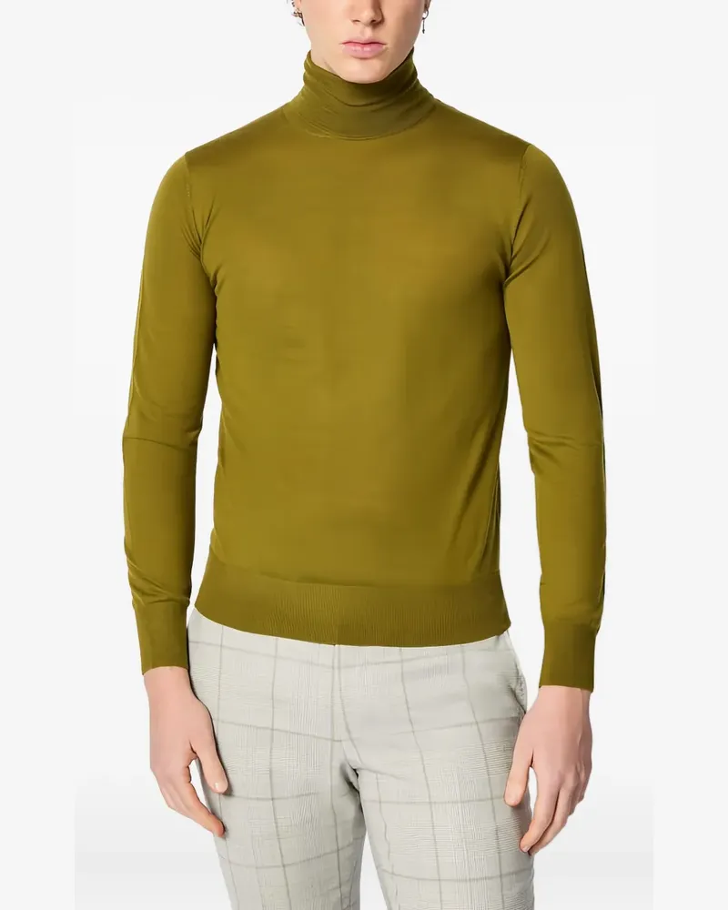 Luigi Bianchi Mantova Pullover mit Rollkragen - Grün Grün