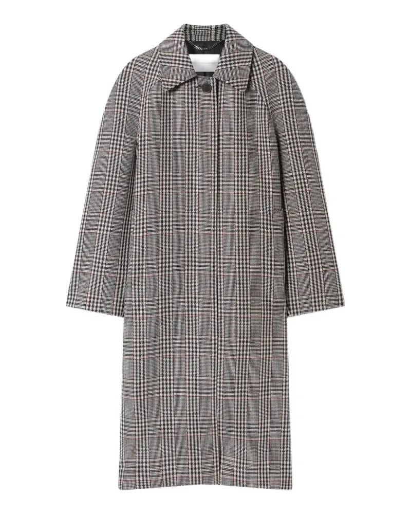 Stella McCartney Mantel mit Prince-of-Wales-Karomuster - Grau Grau