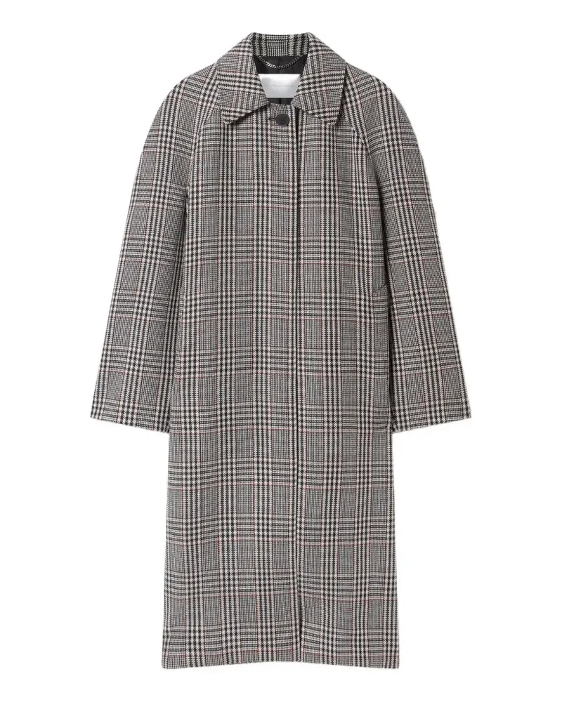 Stella McCartney Mantel mit Prince-of-Wales-Karomuster - Grau Grau