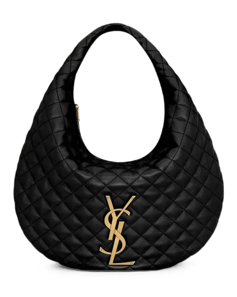 Saint Laurent Icare quilted leather shoulder bag - Schwarz Schwarz