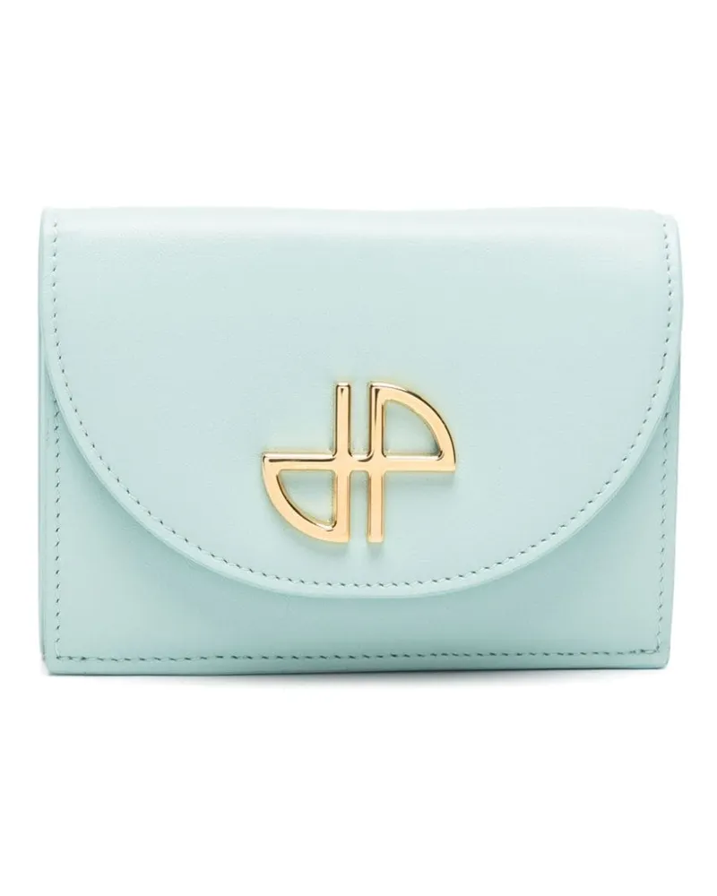 Patou JP Portemonnaie aus Leder - Blau Blau