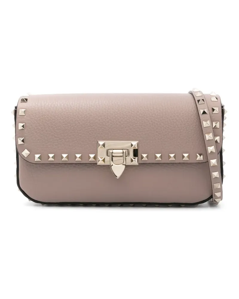 Valentino Garavani Rockstud Clutch - Nude Nude