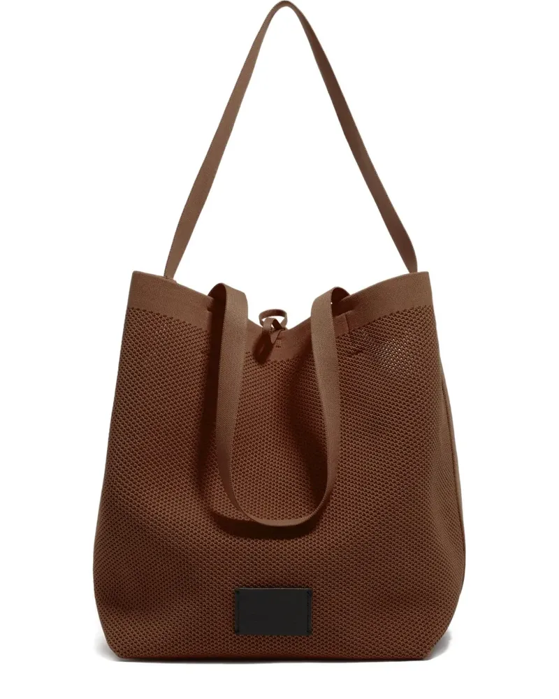 BIMBA Y LOLA Großer Chihuahua Mesh-Tote Bag - Braun Braun