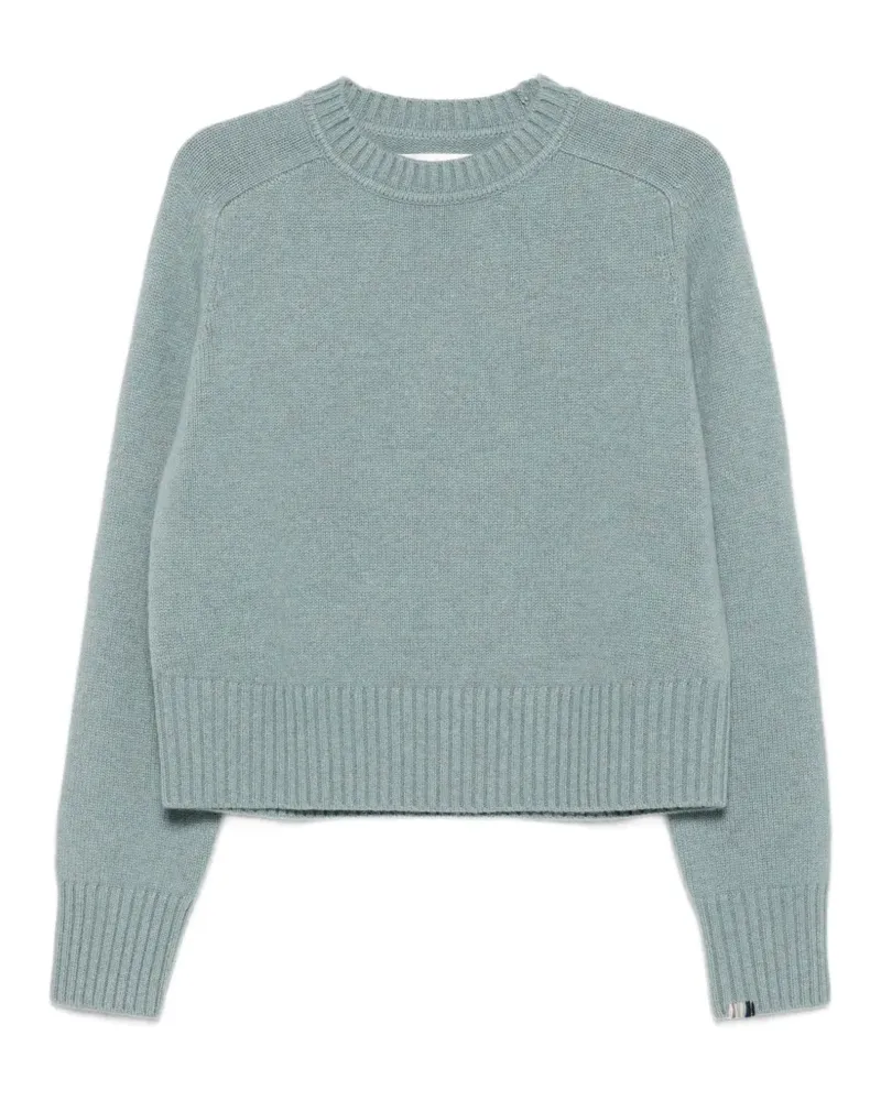extreme cashmere Gerippter Pullover - Blau Blau
