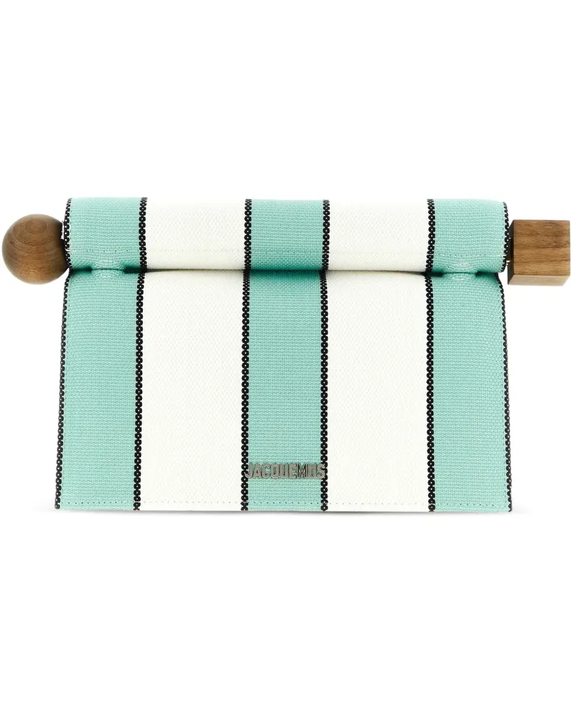 Jacquemus La Pochette Rond Carré clutch bags - Weiß Weiß