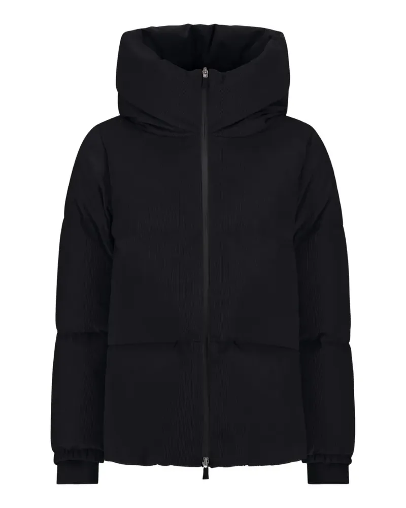 Herno Gesteppte Cordjacke - Schwarz Schwarz