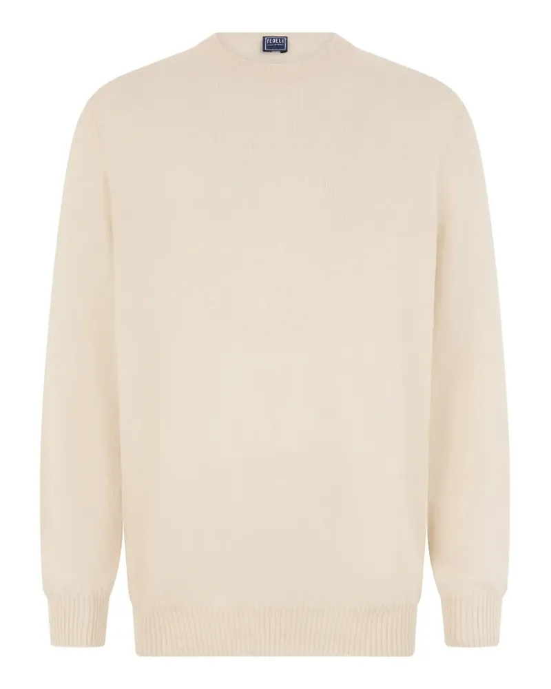 Fedeli crew-neck cashmere sweater - Nude Nude