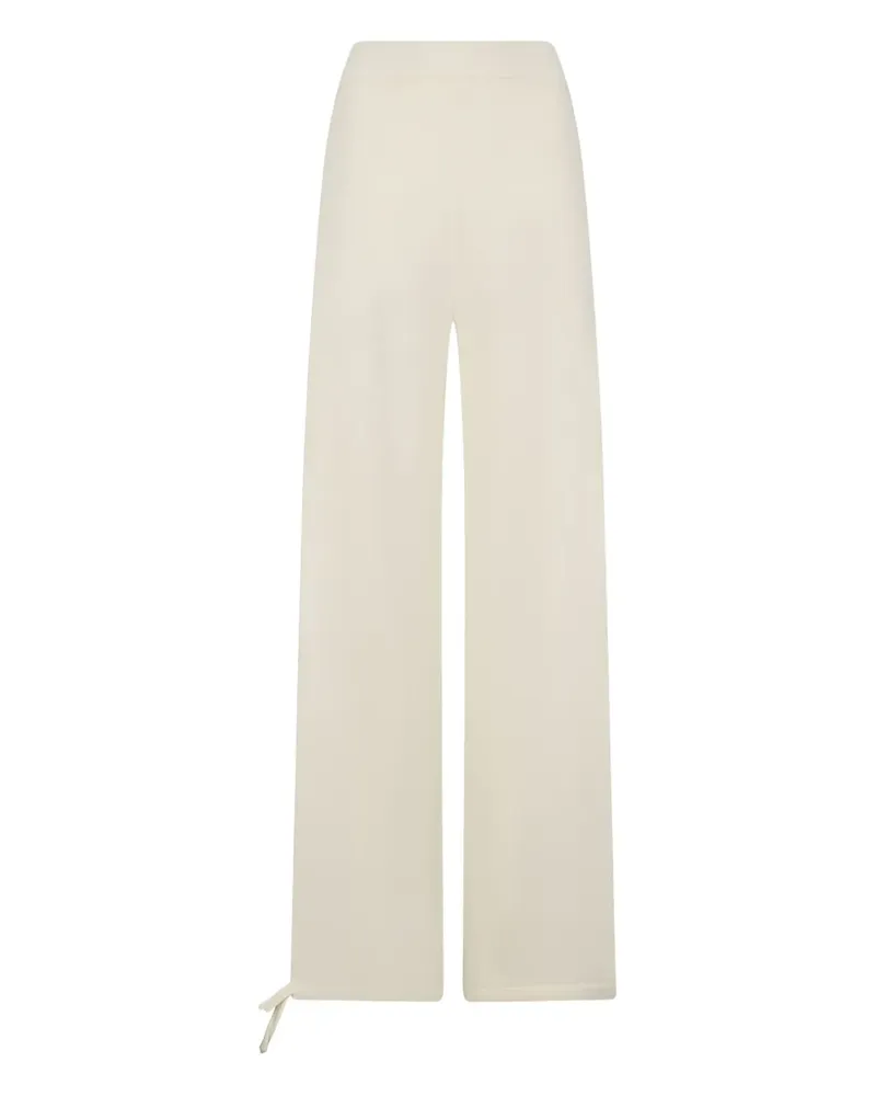 Max Mara Hose mit Kordelzug - Nude Nude