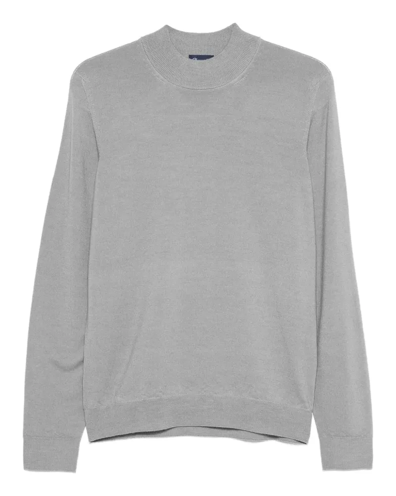 Drumohr  Pullover mit Stehkragen - Grau Grau