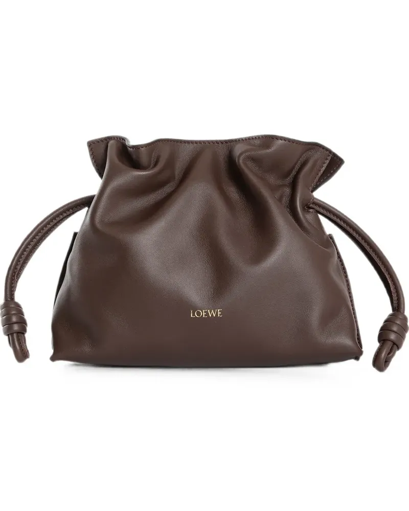 Loewe Mini Flamenco Clutch - Braun Braun