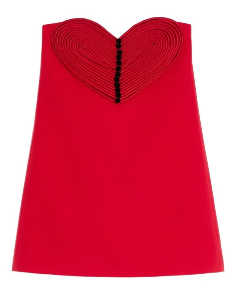 Valentino Garavani Besticktes Minikleid - Rot Rot