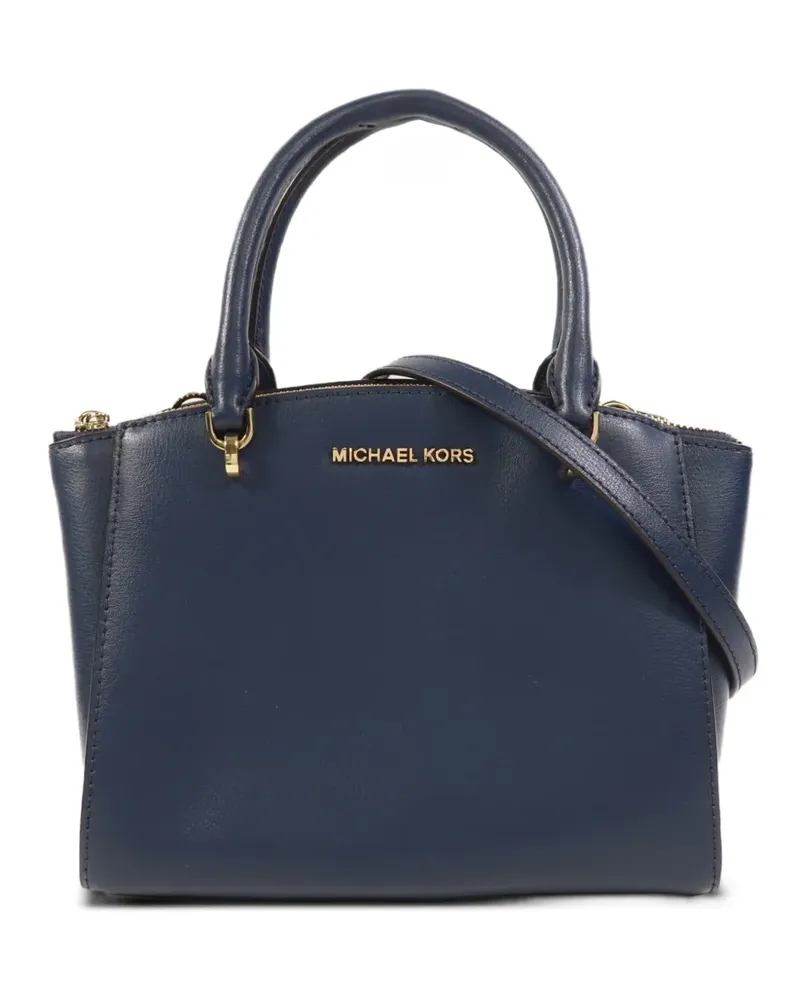 Michael Kors Schultertasche mit Logo - Blau Blau