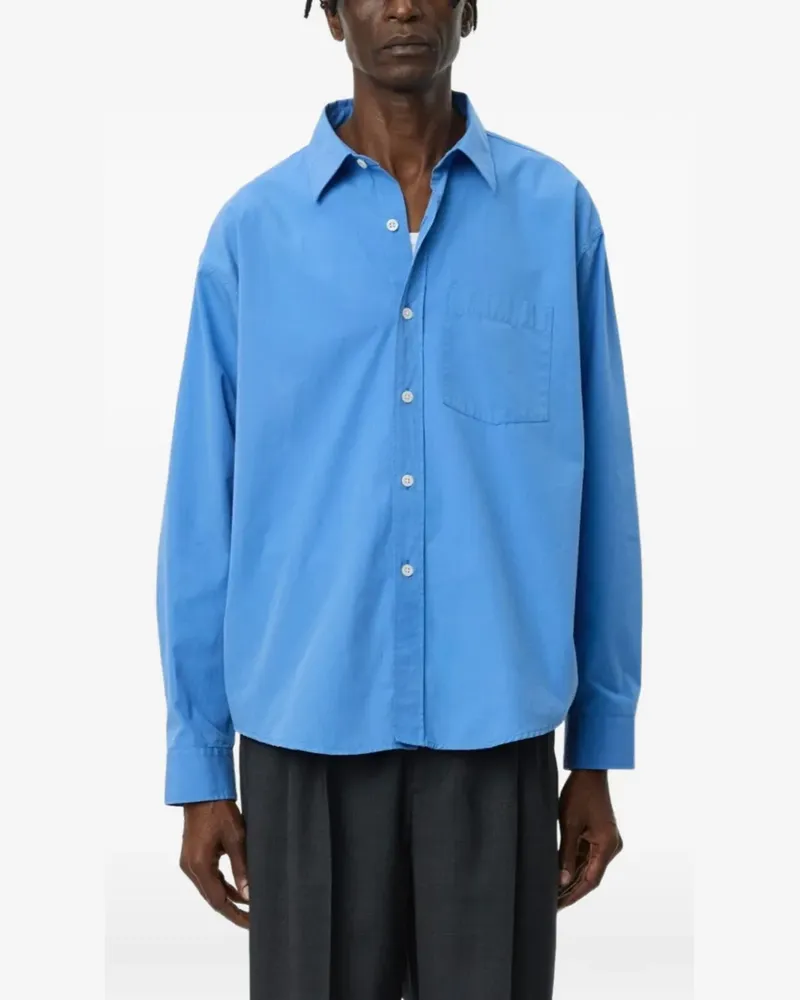 Mfpen patch-pocket shirt - Blau Blau