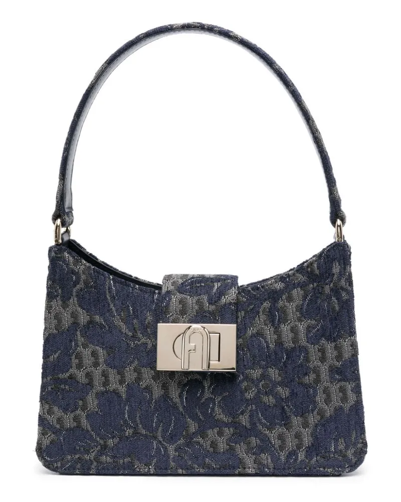 Furla Kleine 1927 Schultertasche - Blau Blau