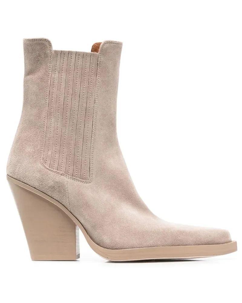 Paris Texas Dallas Stiefeletten 110mm - Nude Nude