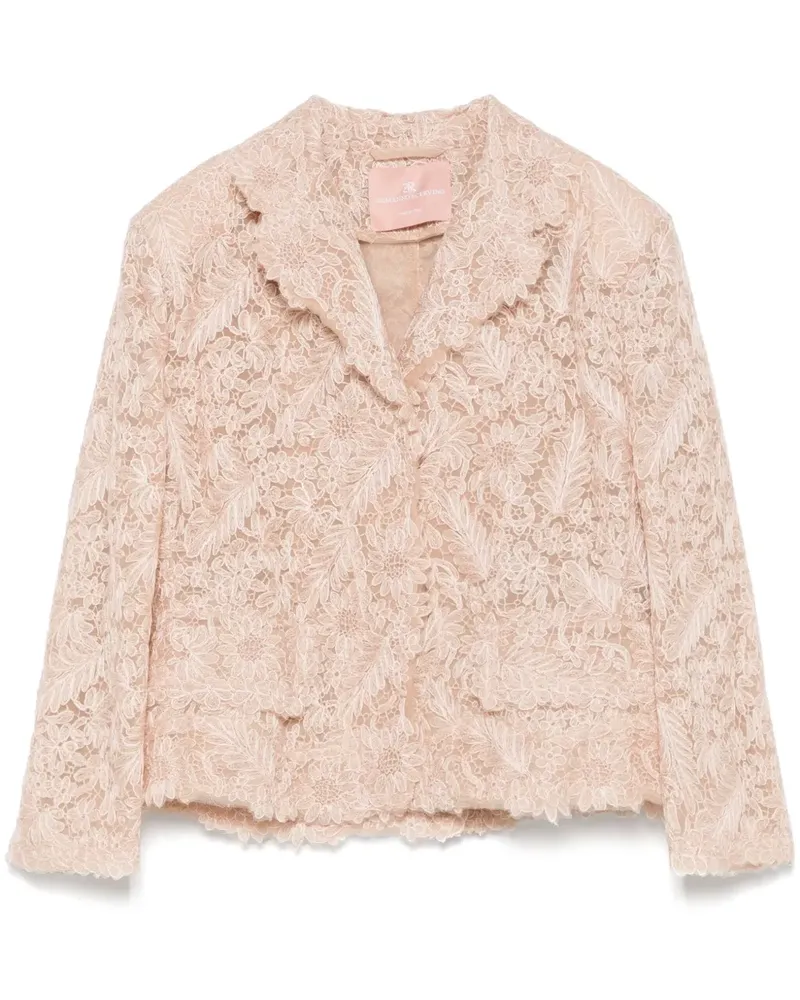 Ermanno Scervino Blazer aus Spitze - Nude Nude