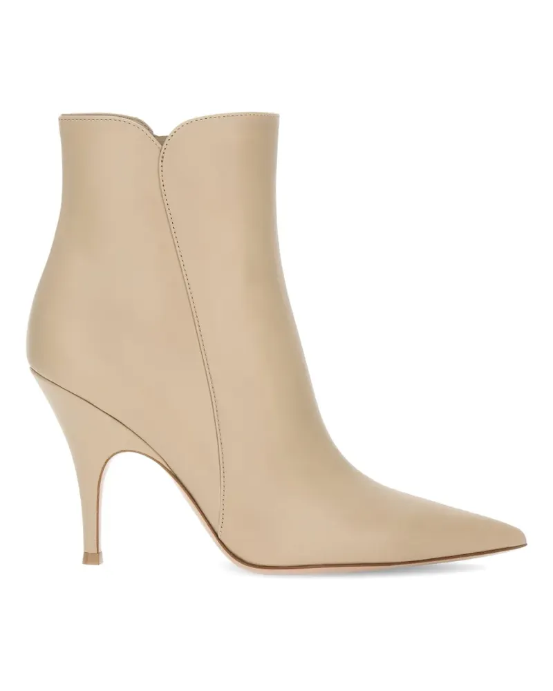 Gianvito Rossi Sofia Stiefeletten - Nude Nude